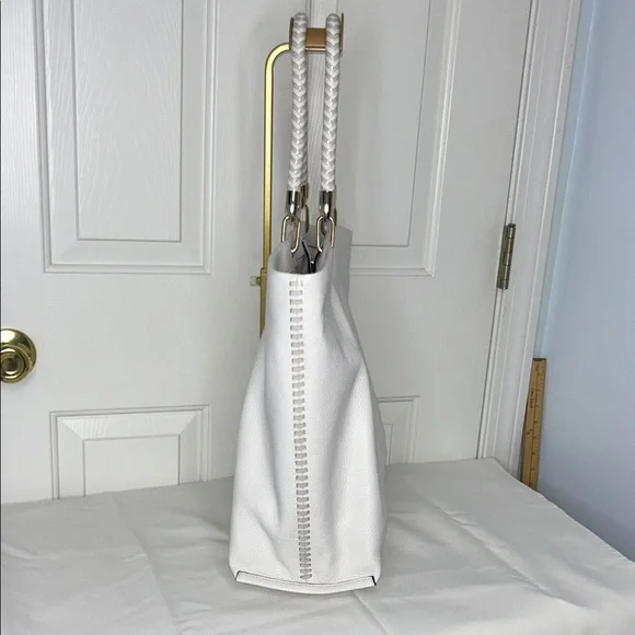 Kate Spade Hampton Road White Leather Tote Bag GUC - Picture 4 of 14